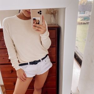 Brandy Melville Yellow Sweater